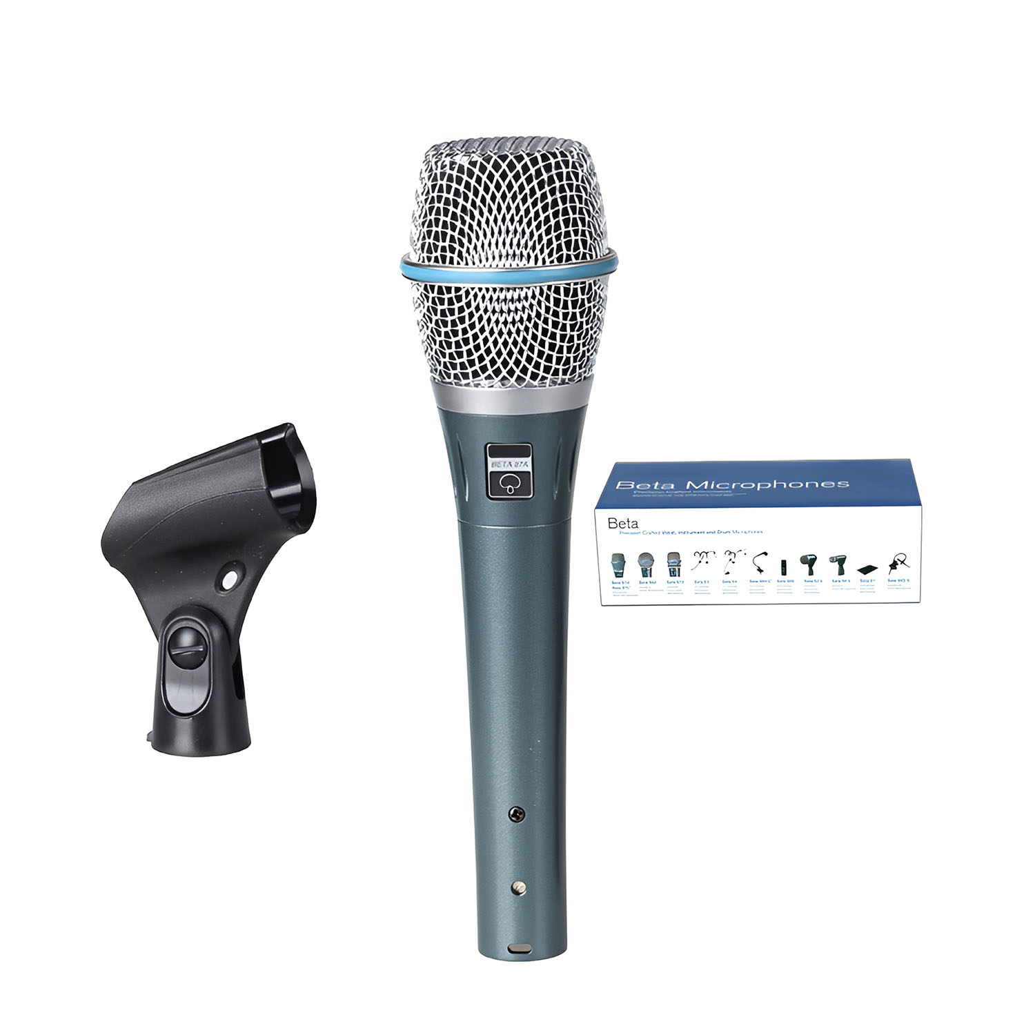 BETA 87A supercardioid wired condenser vocal microphone