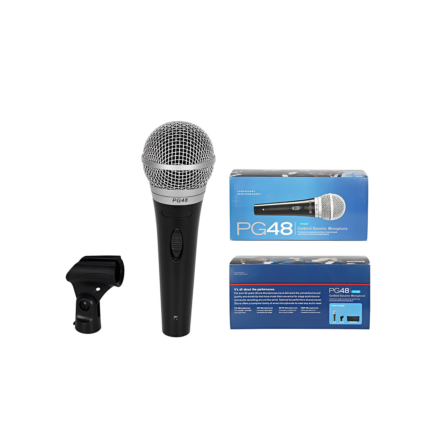 ELEGAUDIO PG48 cardioid wired dynamic vocal microphone