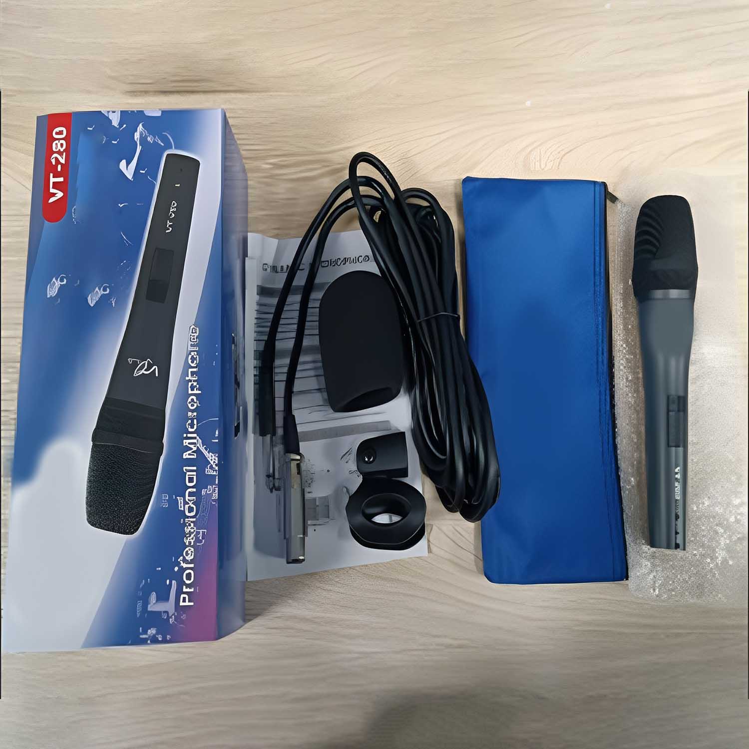 ELEGAUDIO DG-280 supercardioid wired dynamic vocal microphone