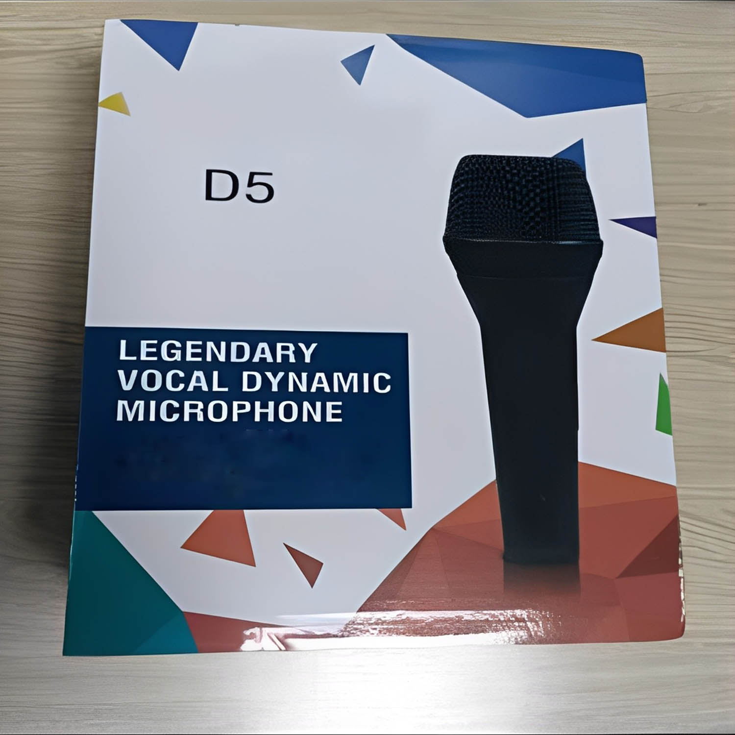 ELEGAUDIO D5 supercardioid wired dynamic vocal microphone view 3
