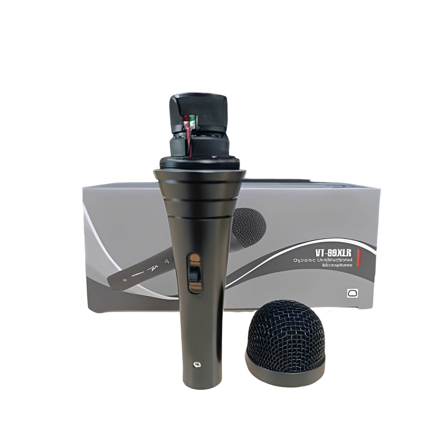 ELEGAUDIO 99XLR supercardioid wired dynamic vocal microphone view 2