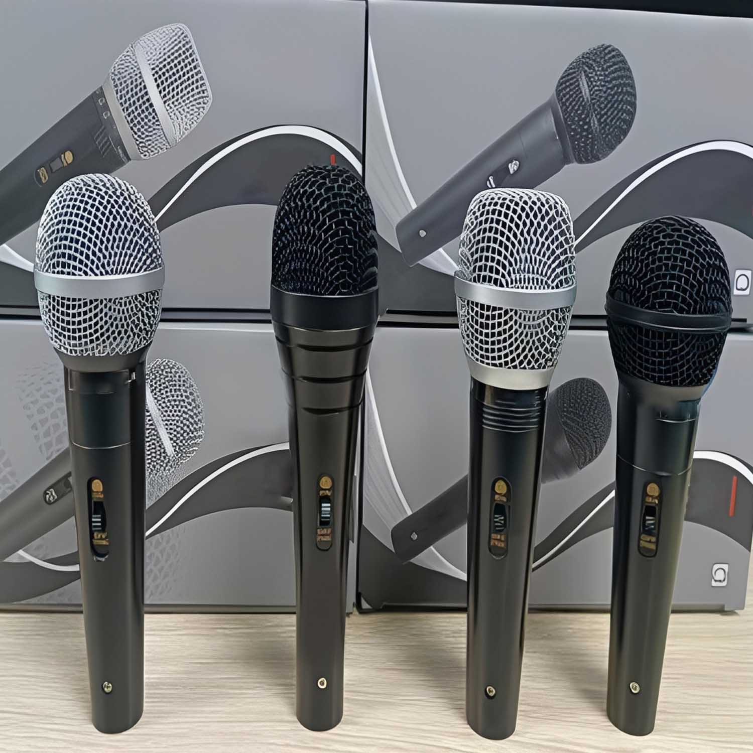 ELEGAUDIO 98XLR supercardioid wired dynamic vocal microphone view 3