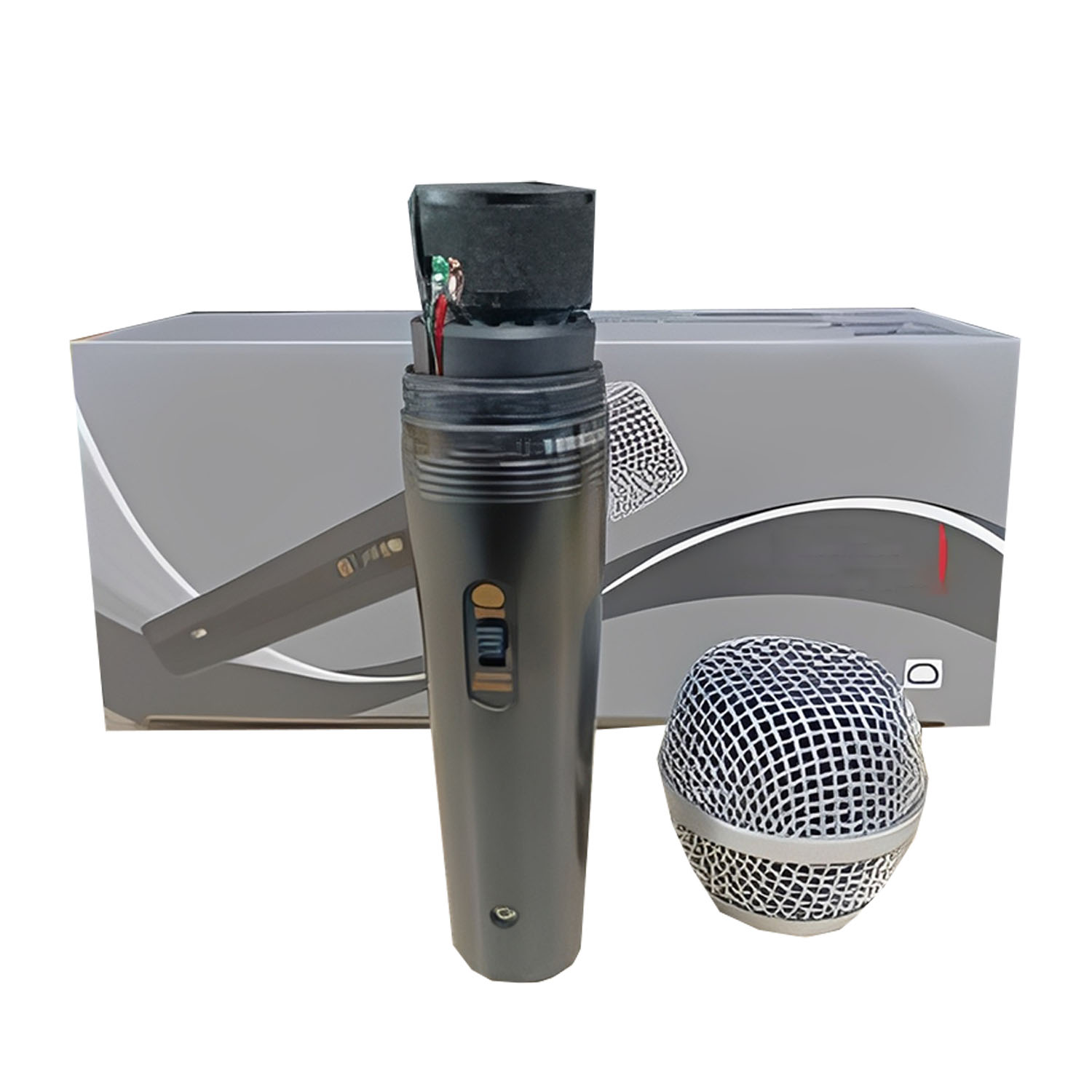 ELEGAUDIO 100XLR supercardioid wired dynamic vocal microphone view 2