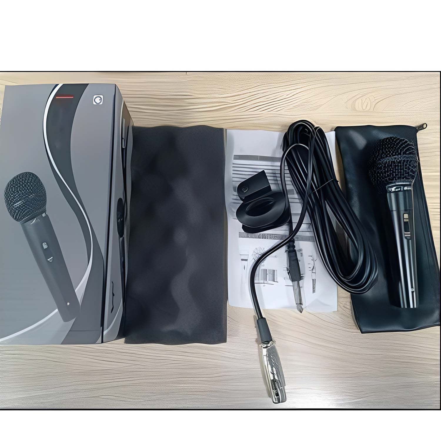 ELEGAUDIO 101XLR supercardioid wired dynamic vocal microphone view 5