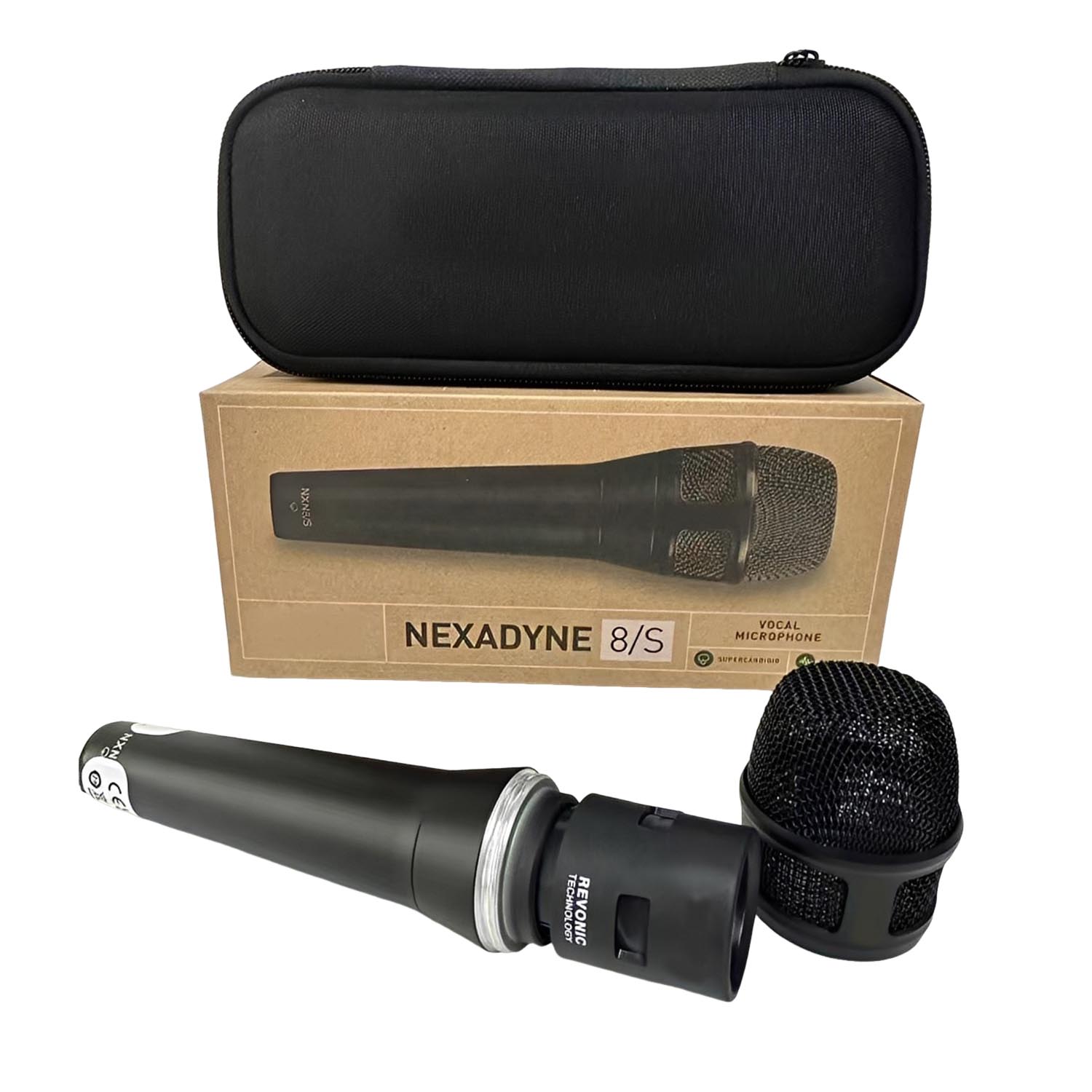 ELEGAUDIO NEXADYNE 8 supercardioid wired dynamic vocal microphone view 1