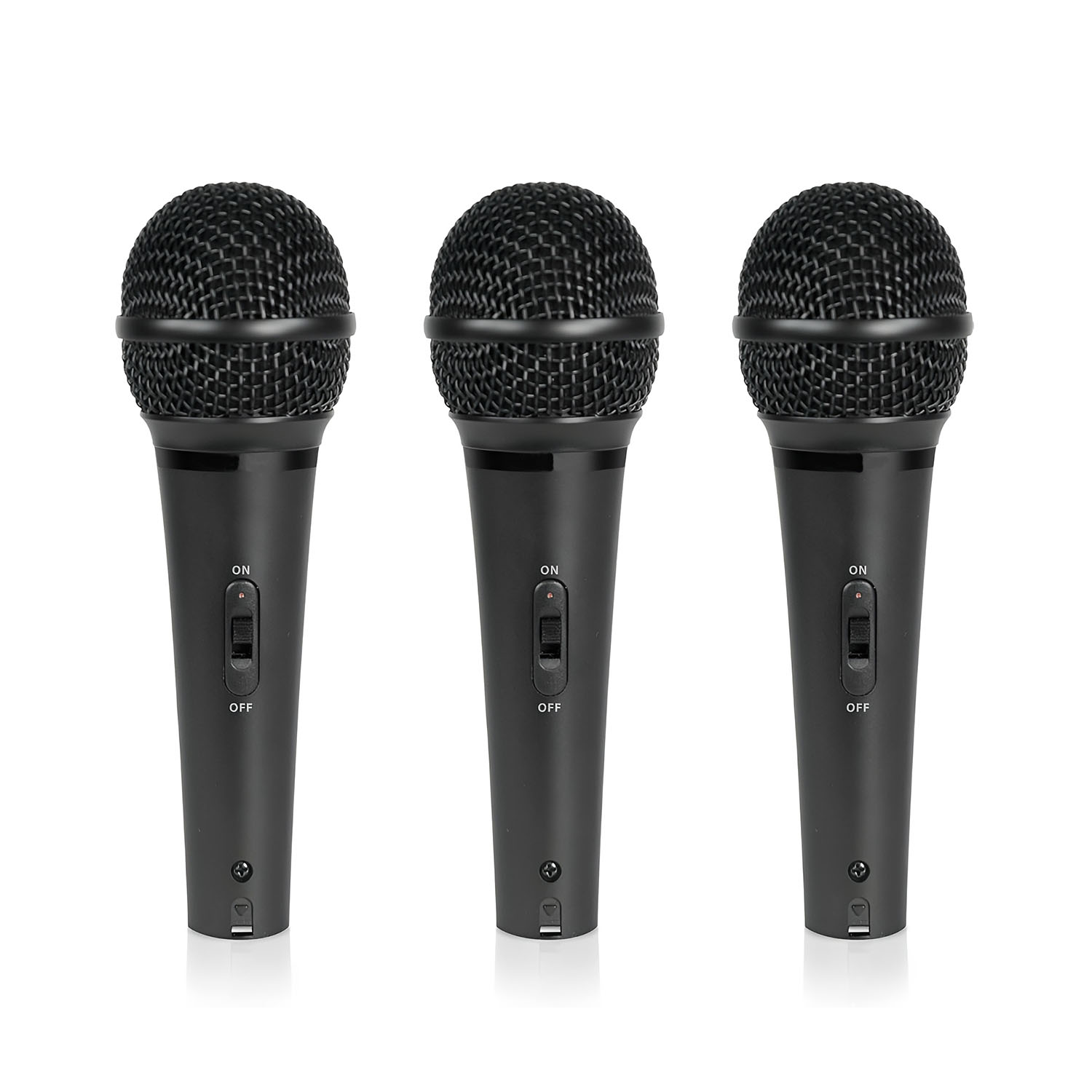 XM1800S three-pack supercardioid handheld dynamic microphones view 1