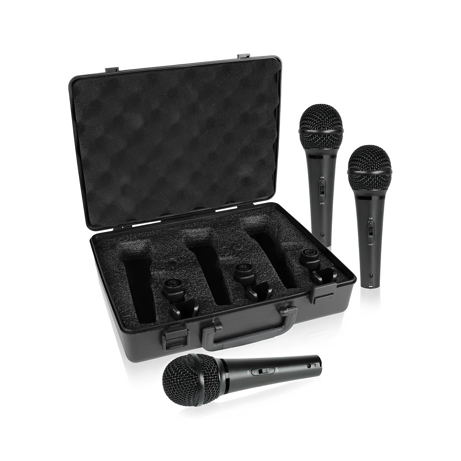 XM1800S three-pack supercardioid handheld dynamic microphones view 3