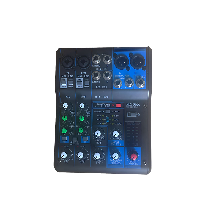 MG06X 6-Channel Professional Mixing Console