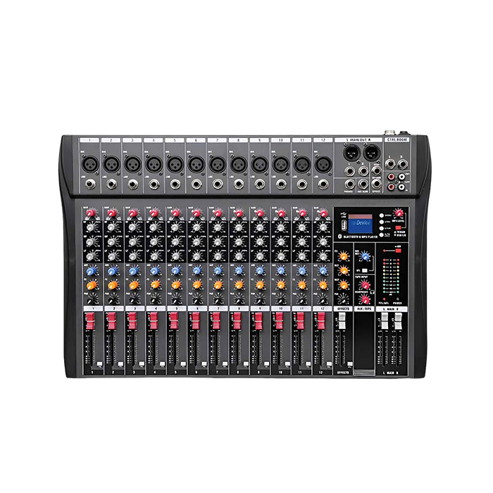 CT12 12-Channel Professional Mixing Console