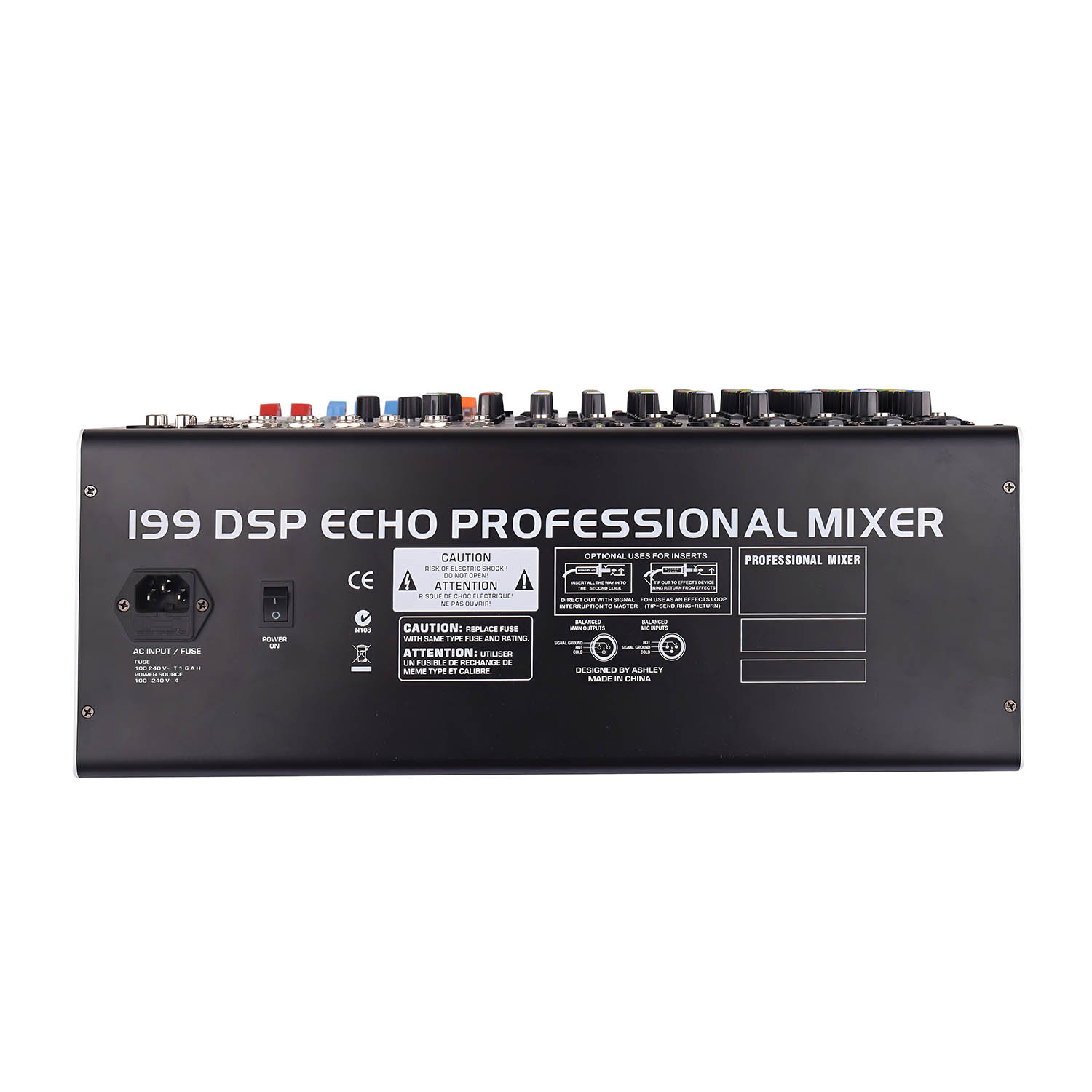 ELEGAUDIO GT-1604FX 16-channel professional live mixer view 4