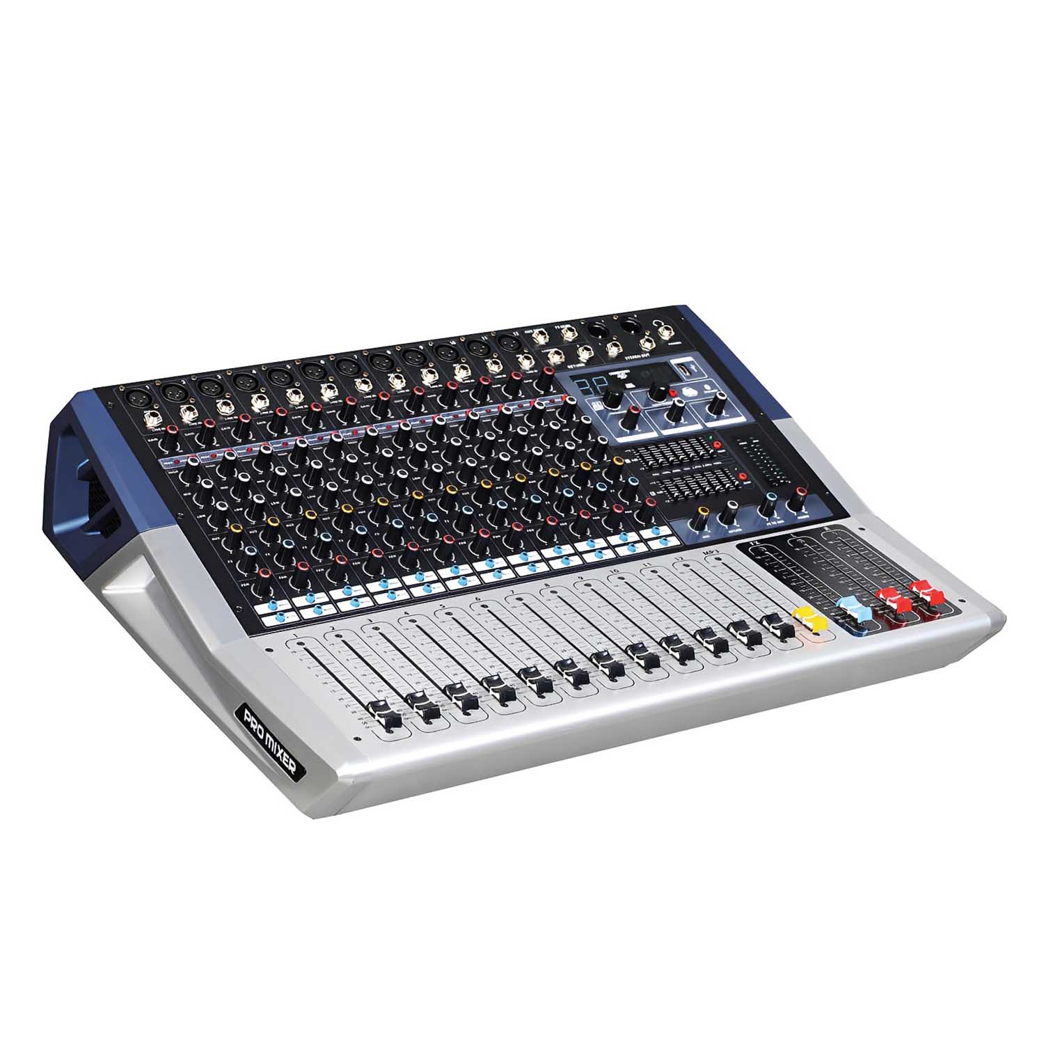 ELEGAUDIO KV-80i 8-channel professional DSP mixer view 3