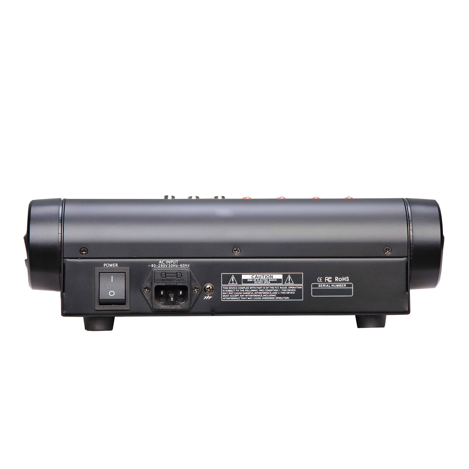ELEGAUDIO M800T 6-channel USB Bluetooth mixer view 3