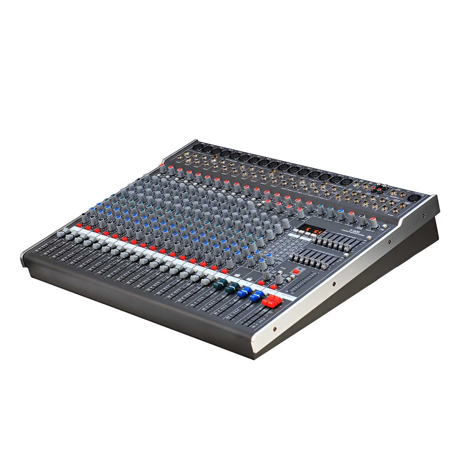 ELEGAUDIO D-1600 16-channel professional audio mixer view 2