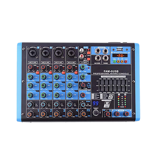 FAM6 Professional Mixing Console