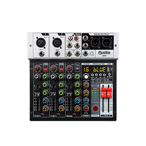 UR04 4-Channel Professional Mixing Console