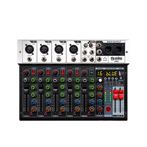 UR06 6-Channel Professional Mixing Console