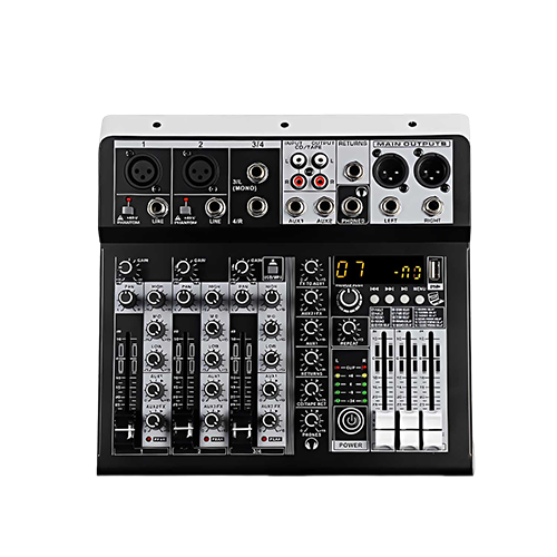KP4 4-Channel Professional Mixing Console