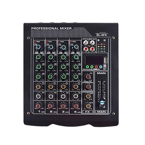 SL-4FX 4-Channel Professional Mixing Console