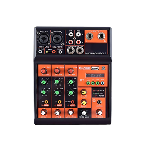 SK-4FX 4-Channel Professional Mixing Console