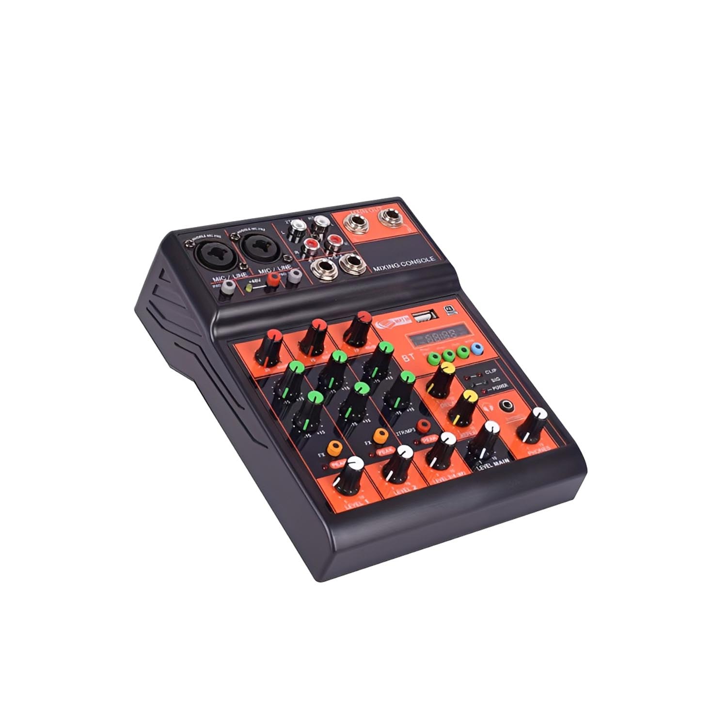 SK-4FX four channel professional mixing console view 2