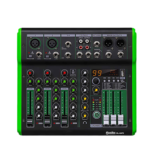 BL-04FX 4-Channel Professional Mixing Console