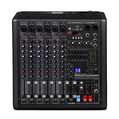 BP8 8-Channel Professional Mixing Console