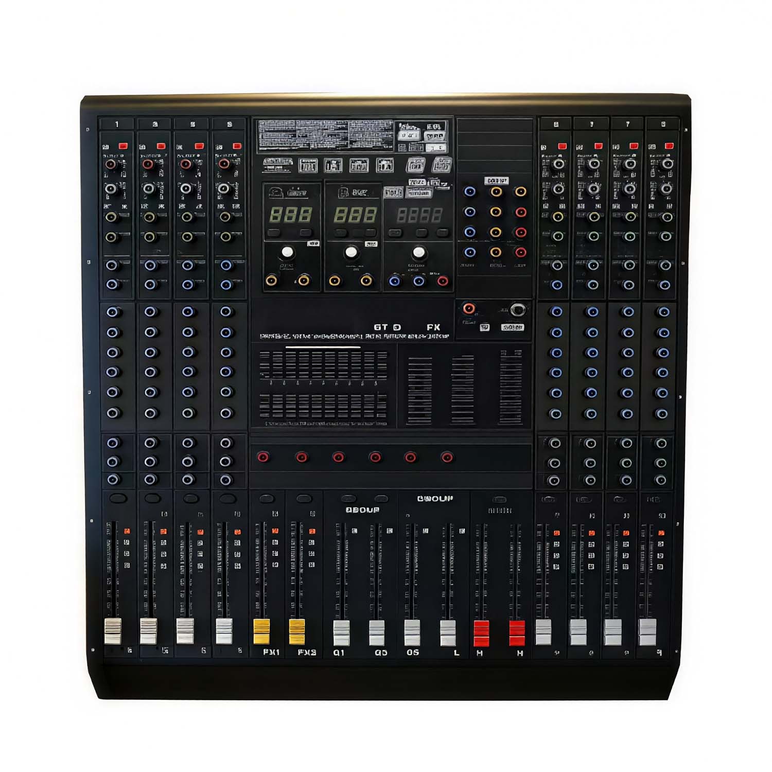 GT-D240FX 24 channel professional mixing console view 1