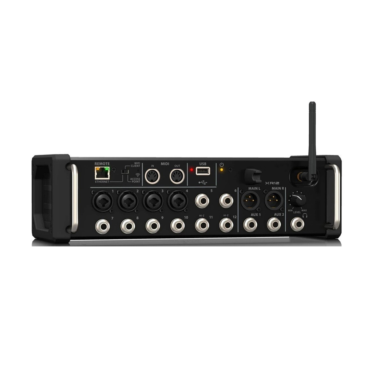 XR12 12 channel rack digital mixer view 1