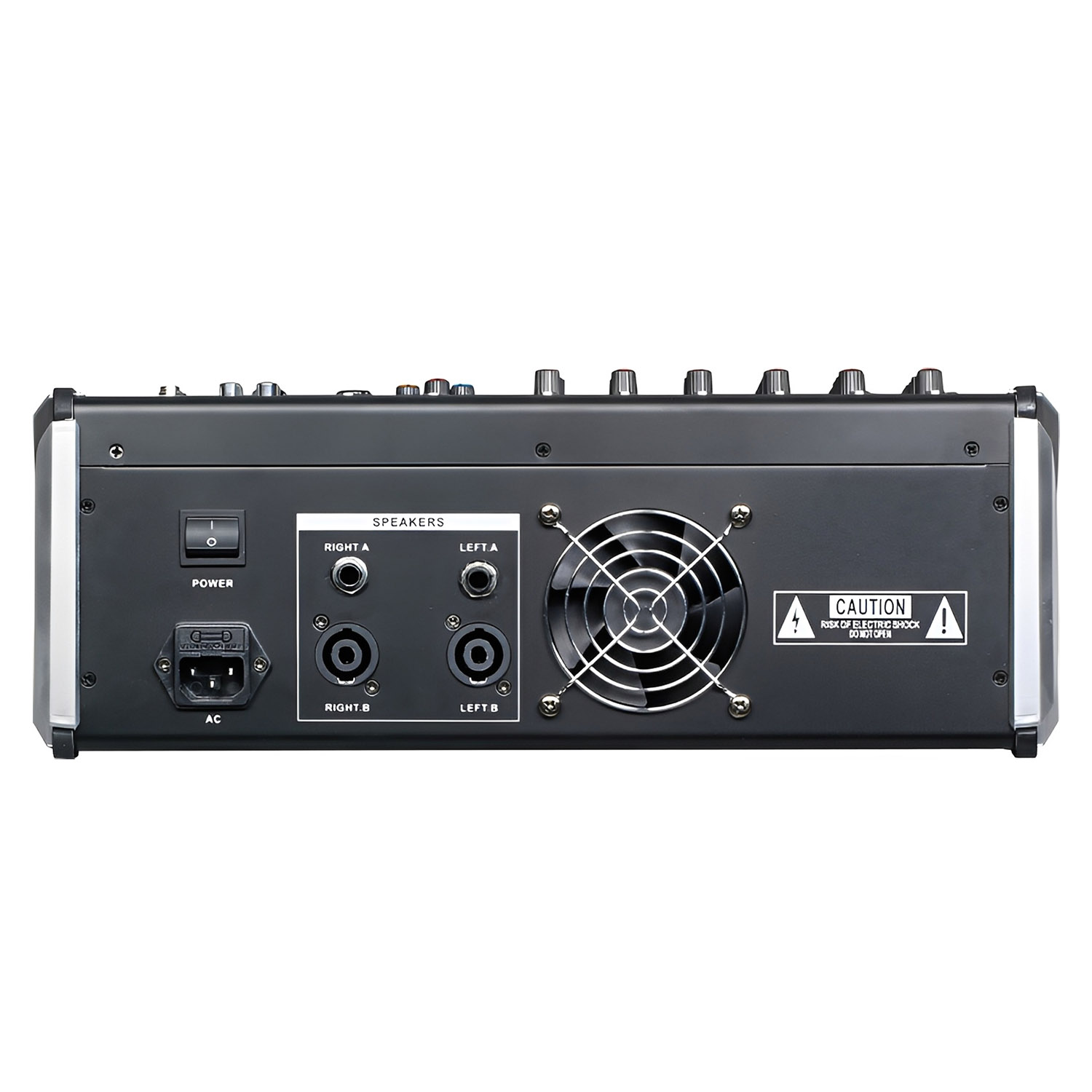 YA-6 professional powered mixing console view 5