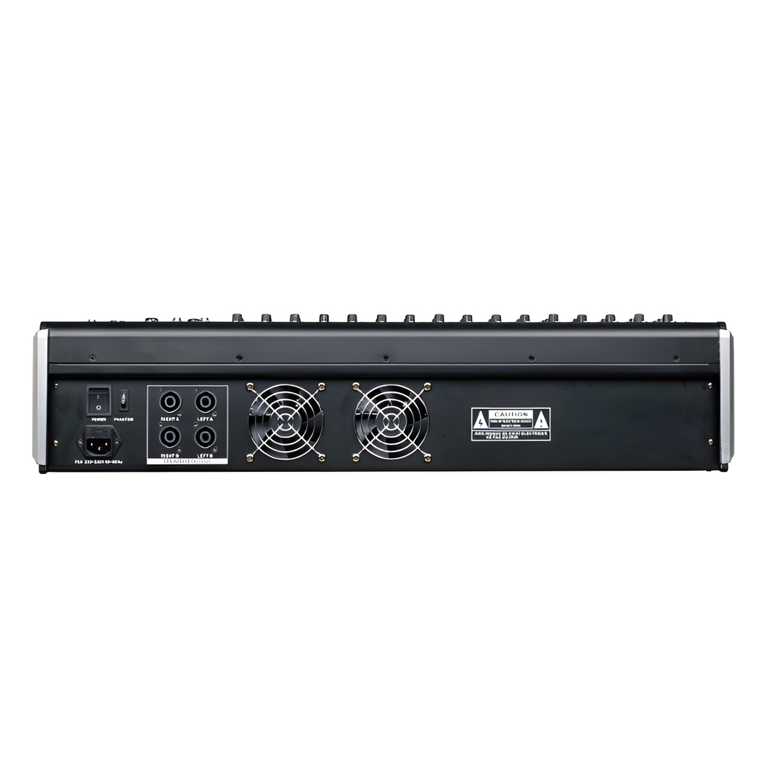 YD-12 professional powered mixing console view 5