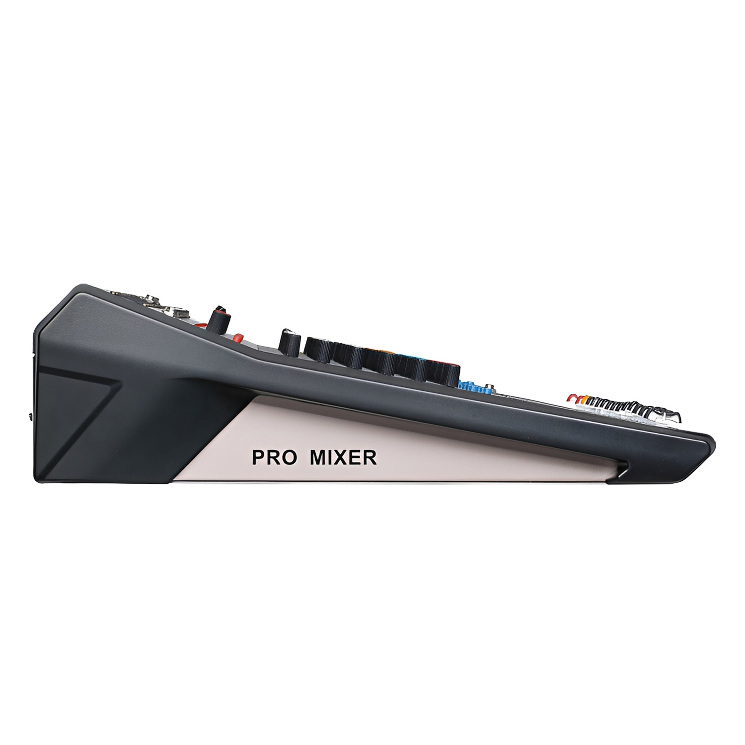 LV-60 professional powered mixing console view 3