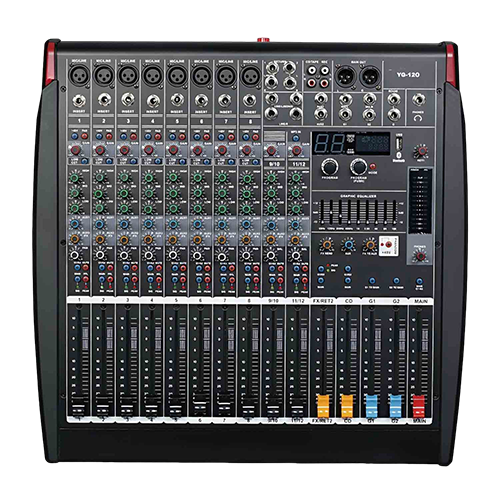 YG-12 Professional Amplifier Mixing Console