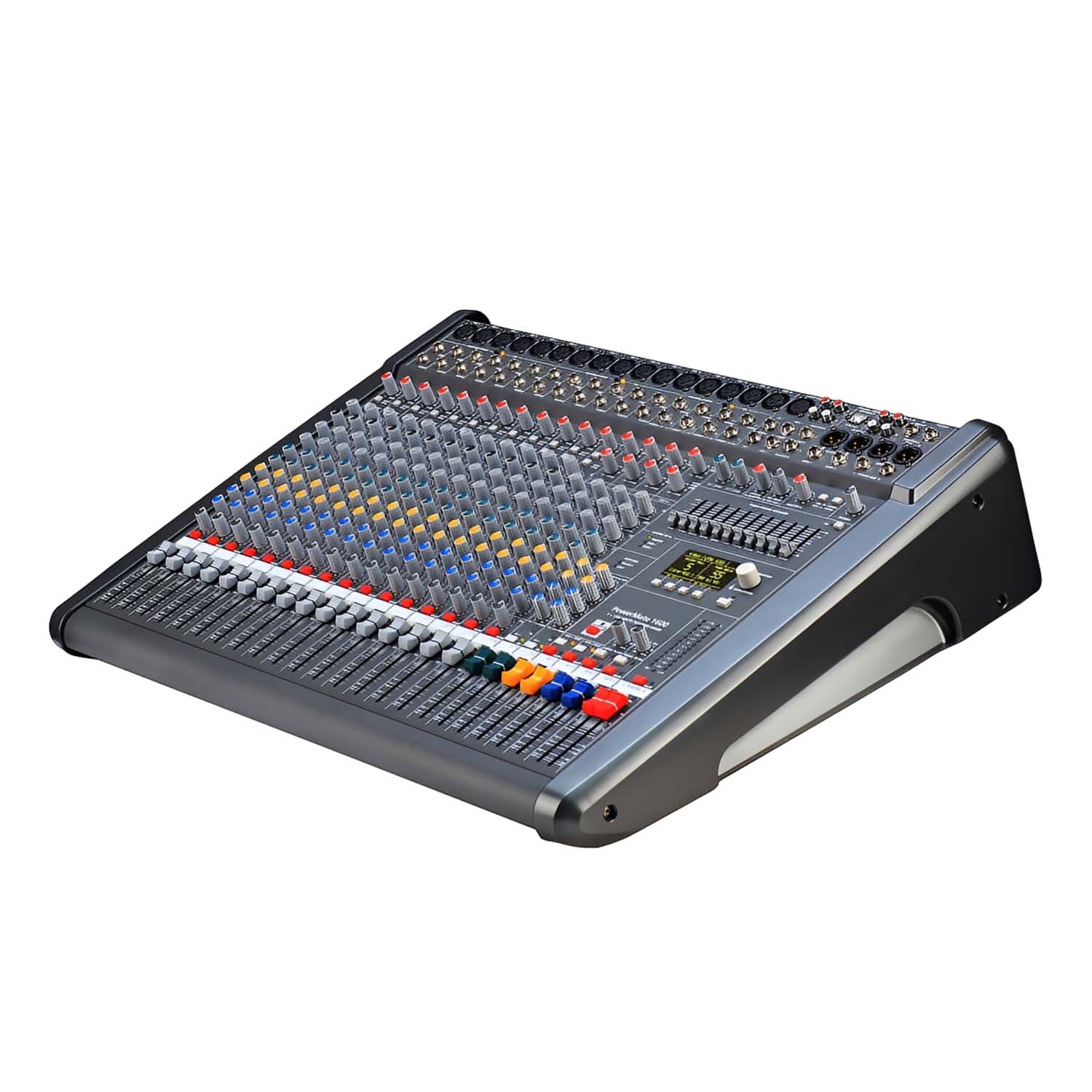PM1600-3 professional powered audio mixer view 2