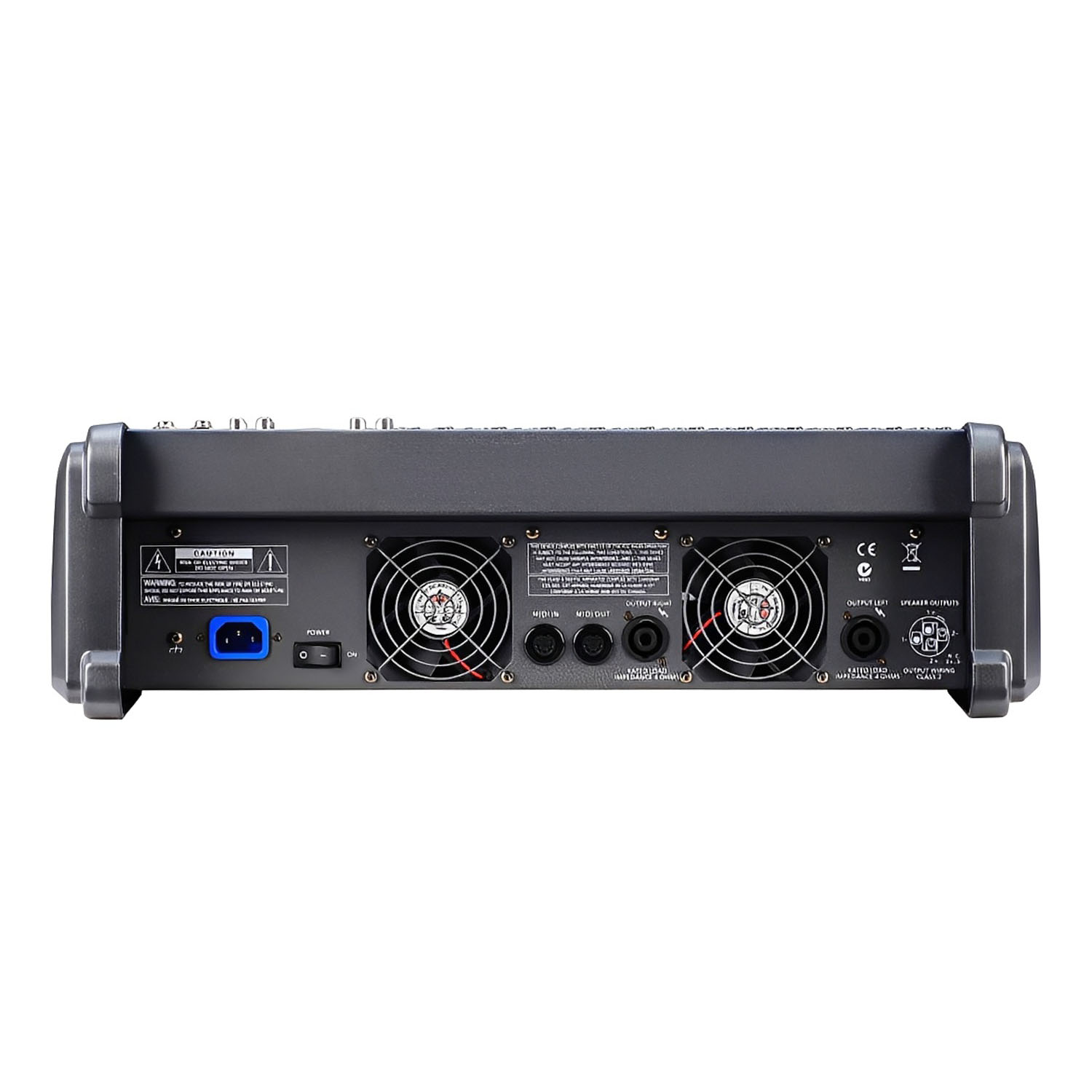 PM1000-3 professional powered audio mixer view 3