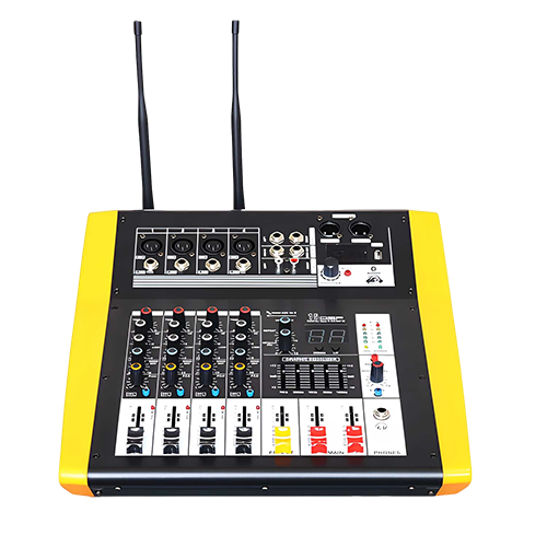 LA-4 2-Channel UHF Wireless Microphone with Built-in Amplifier