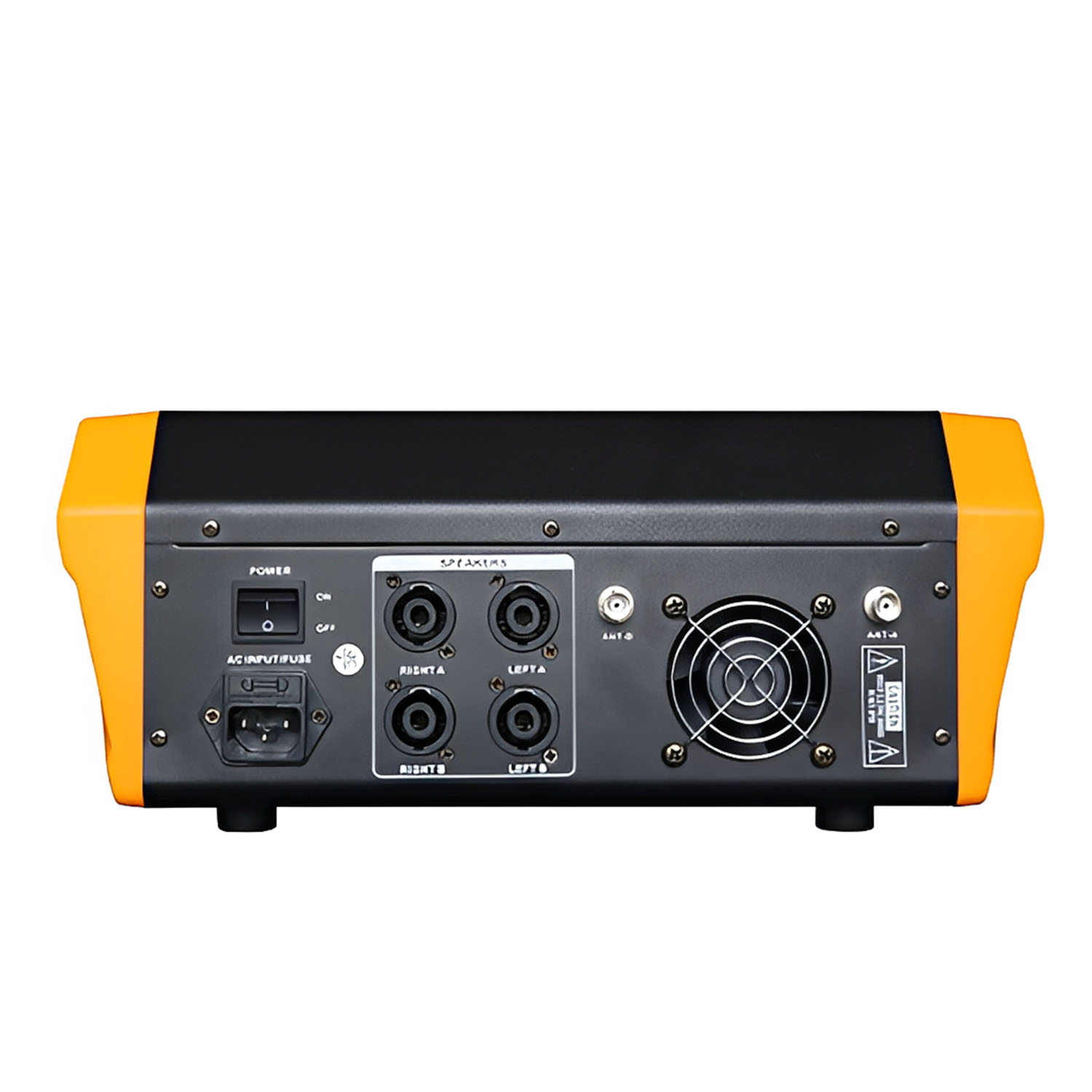 LA-4 dual channel UHF wireless microphone system view 3