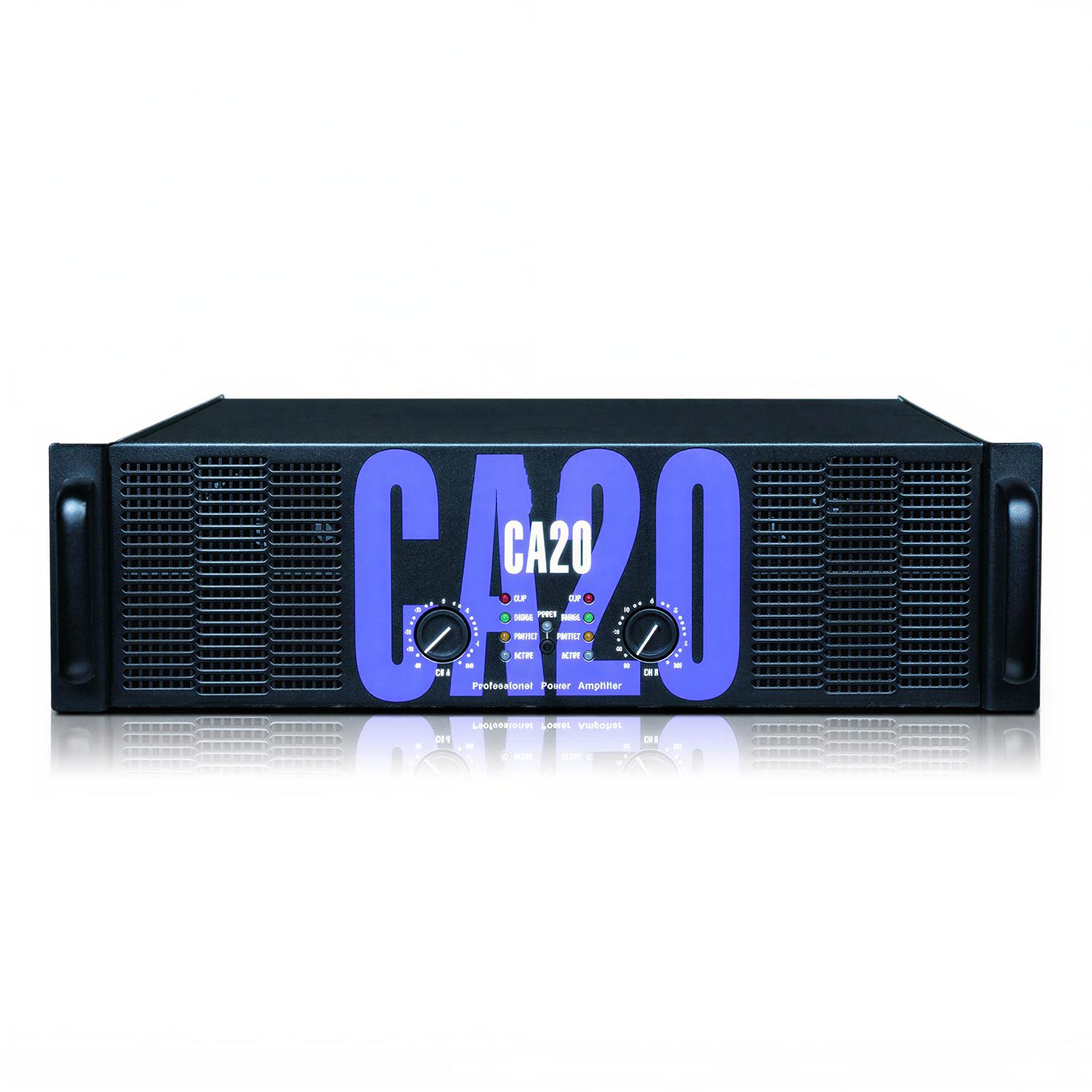CA-4 2U professional power amplifier view 1