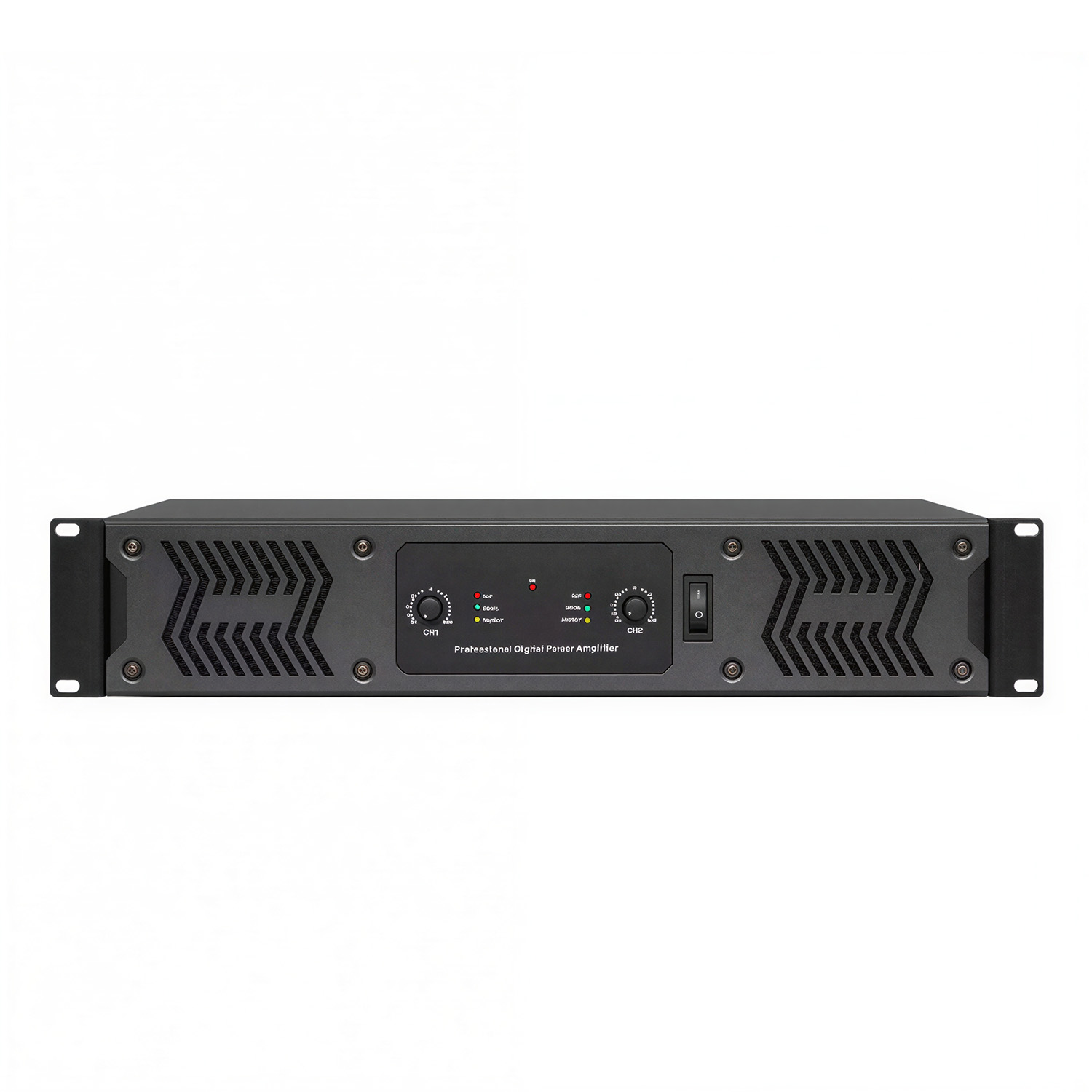 DA-2250 four channel digital power amplifier view 1