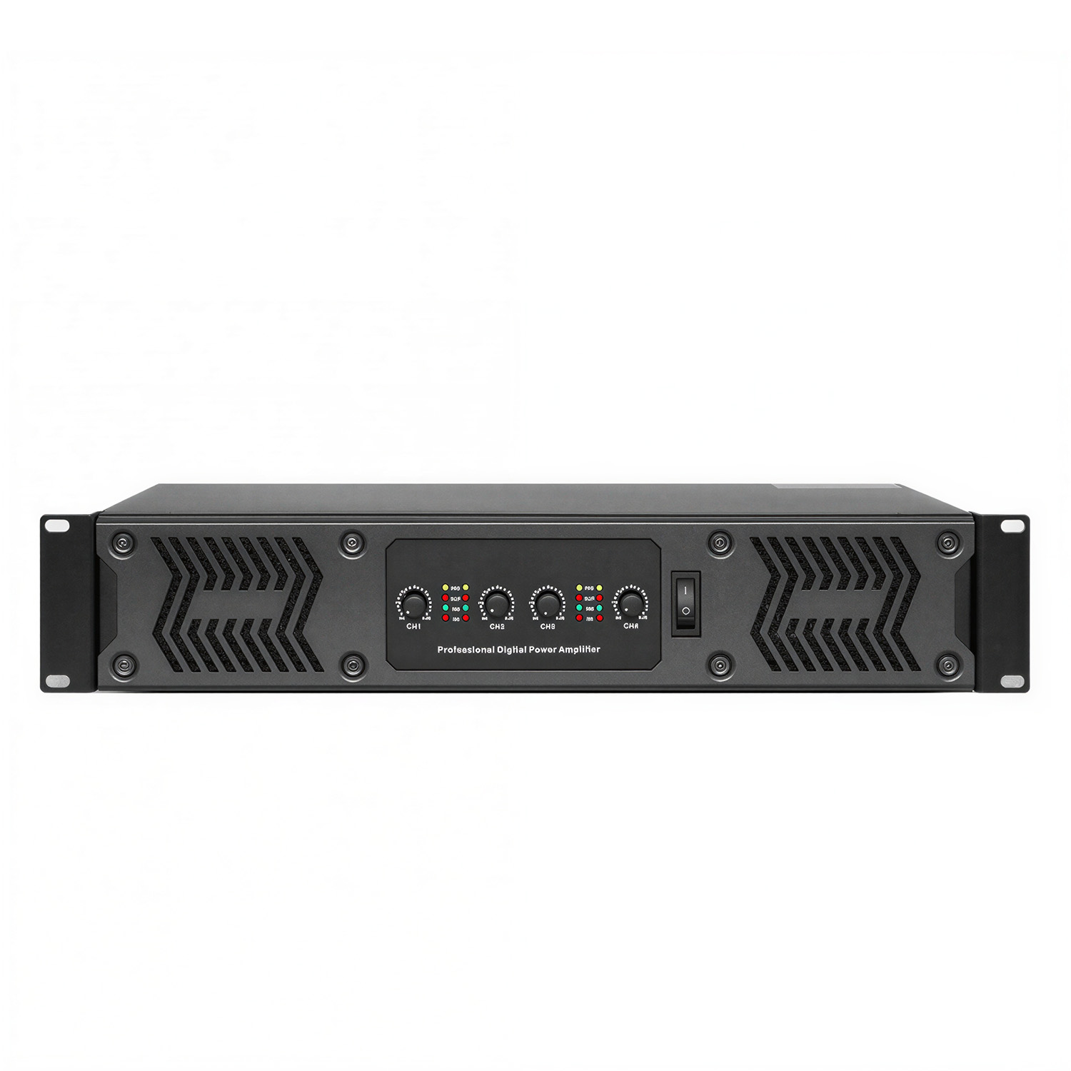 DA-4450 four channel digital power amplifier view 1