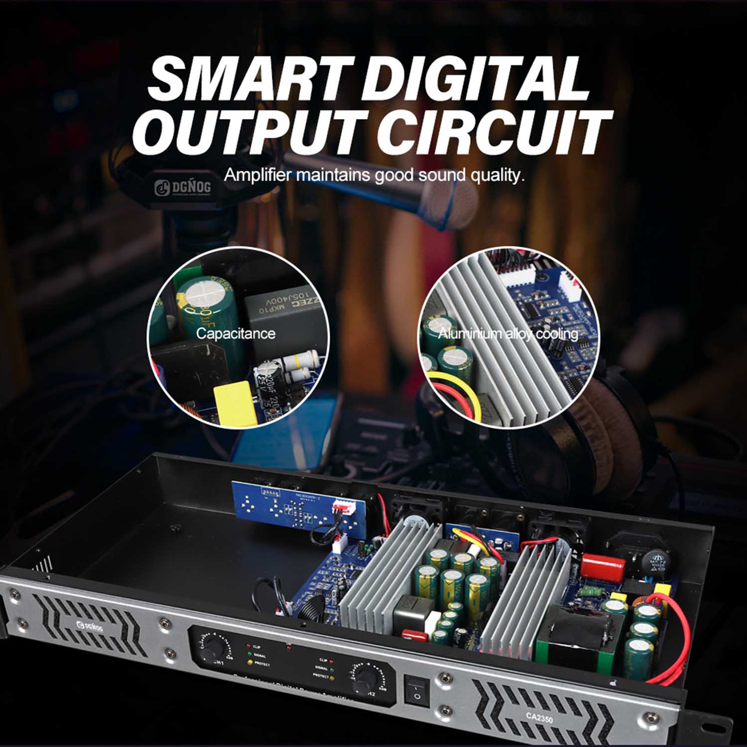 CA2450 four channel digital power amplifier view 5