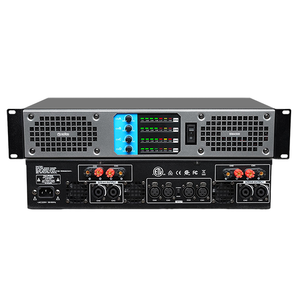 BM4500 4-Channel Digital Power Amplifier