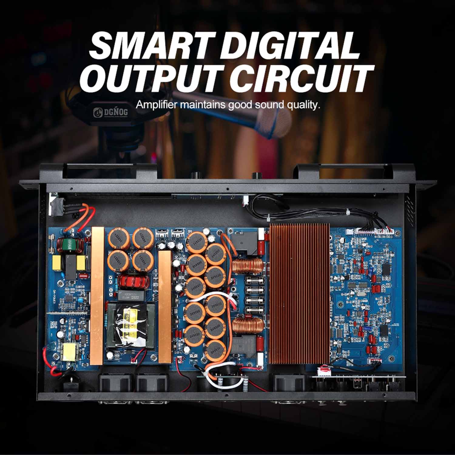 PA21200 digital power amplifier view 5