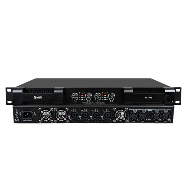 PA41000 4-Channel Digital Power Amplifier