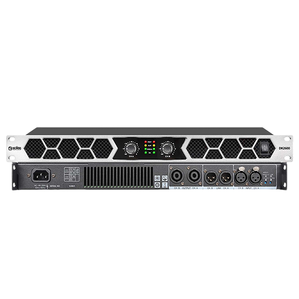 DK2600 2-Channel Professional Digital Amplifier