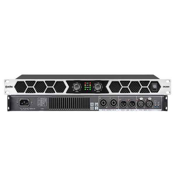 2-Channel Professional Digital Amplifier