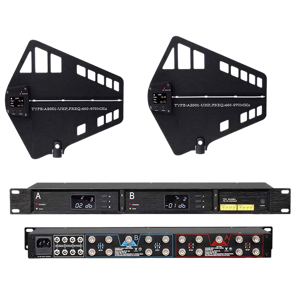 UA80+A2001 16-Channel Microphone Antenna Amplifier