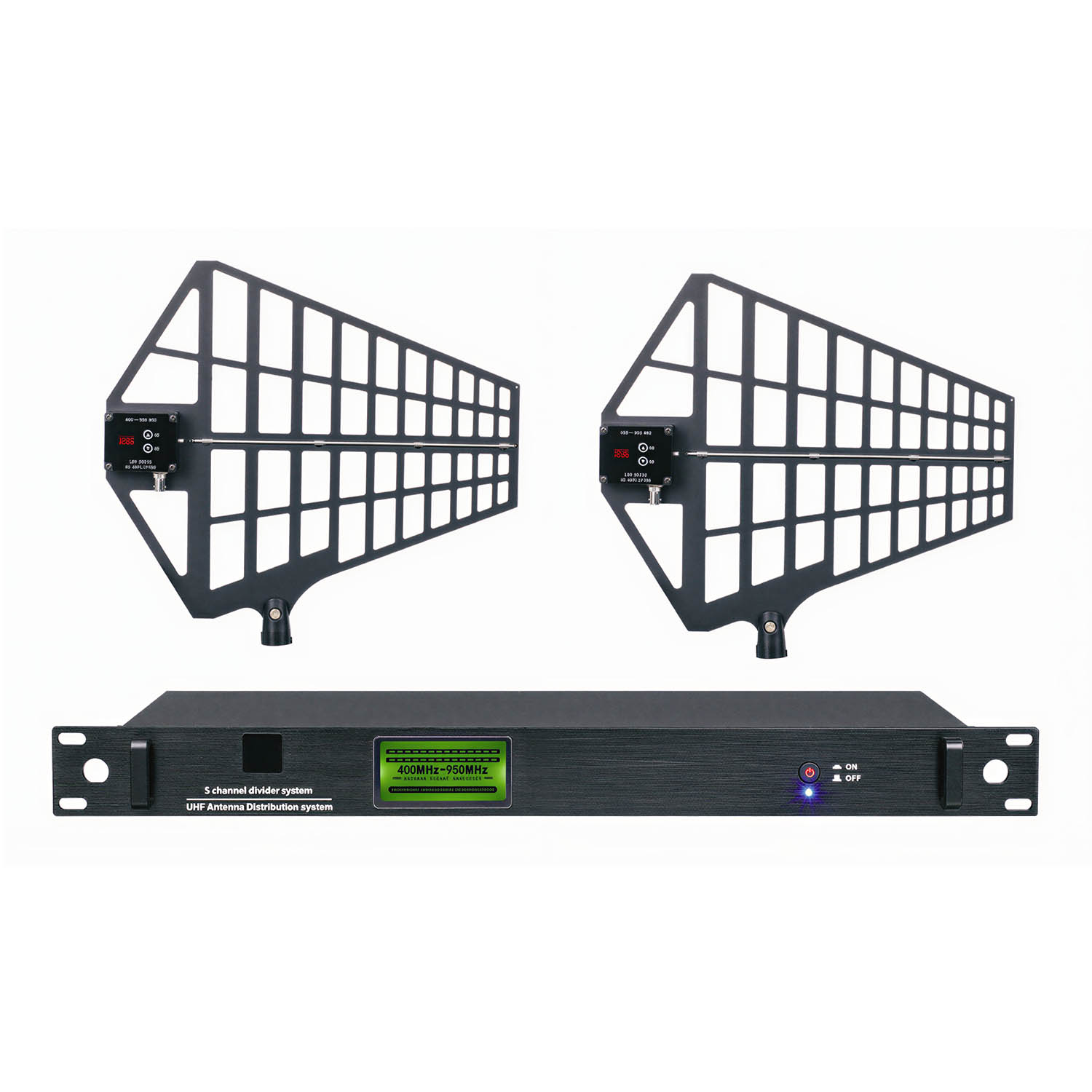 A760+U8877 10-channel microphone antenna amplifier view 1