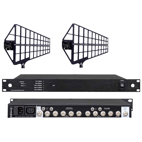 UA87+U8866 10-Channel Microphone Antenna Amplifier