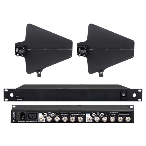 UA845+U87 10-Channel Microphone Antenna Amplifier