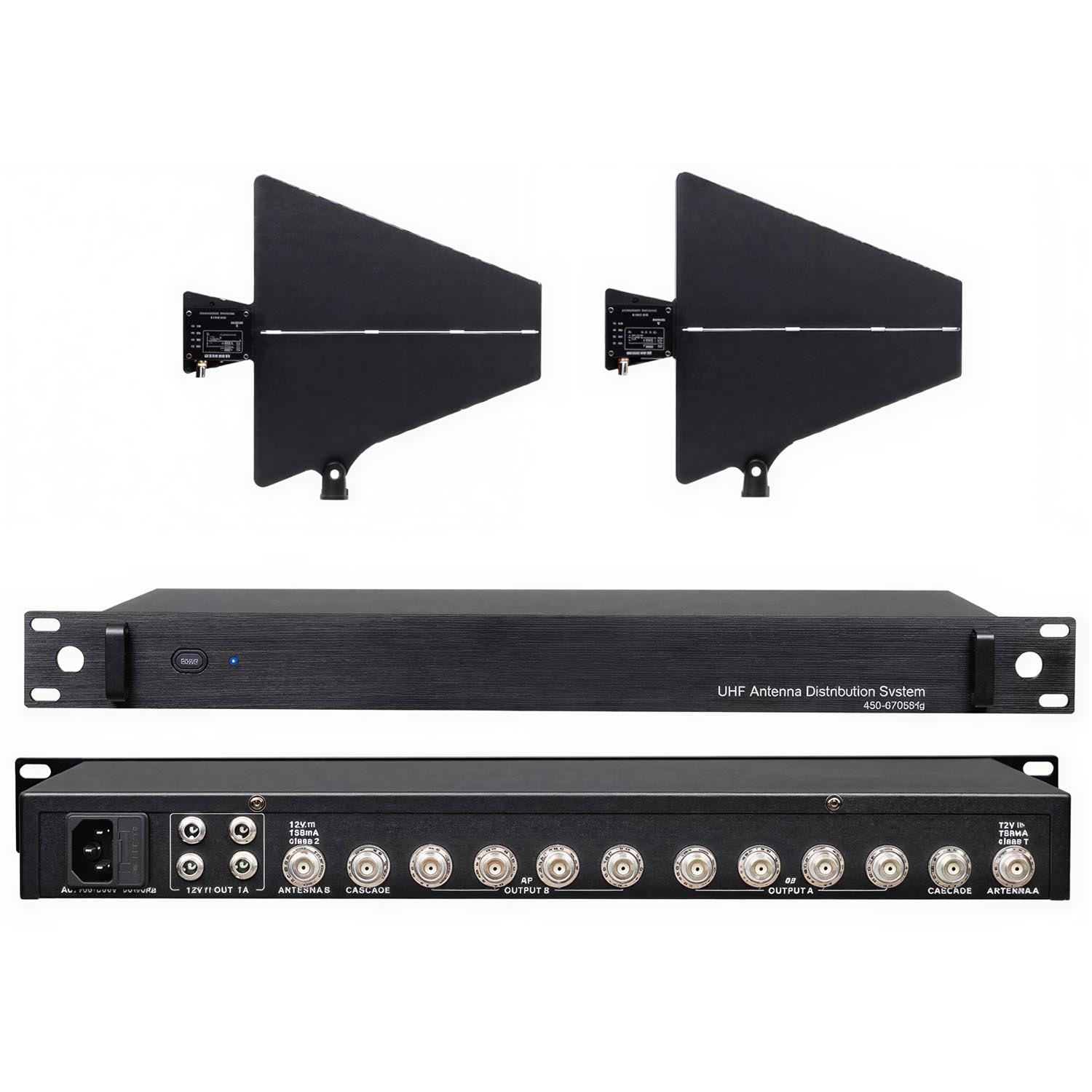A730+ATW-A49 10-channel microphone antenna amplifier view 1